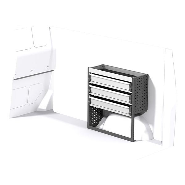 Equipamiento metálico lado derecho équipement pour utilitaire Volkswagen Transporter 5 