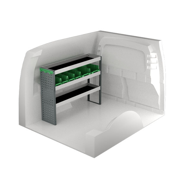 Equipamiento metálico lado izquierdo équipement pour utilitaire Volkswagen Caddy V 2021 
