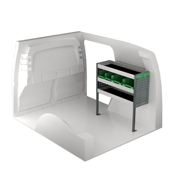 Equipamiento metálico lado derecho équipement pour utilitaire Volkswagen Caddy V 2021 