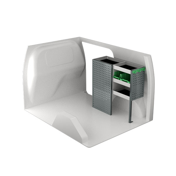 Equipamiento metálico lado derecho équipement pour utilitaire Renault Express Van 2021 