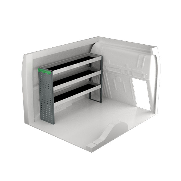 Equipamiento metálico lado izquierdo équipement pour utilitaire Peugeot Partner III 2018 