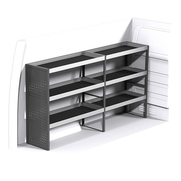 Equipamiento metálico lado izquierdo équipement pour utilitaire Mercedes Sprinter II 2006 