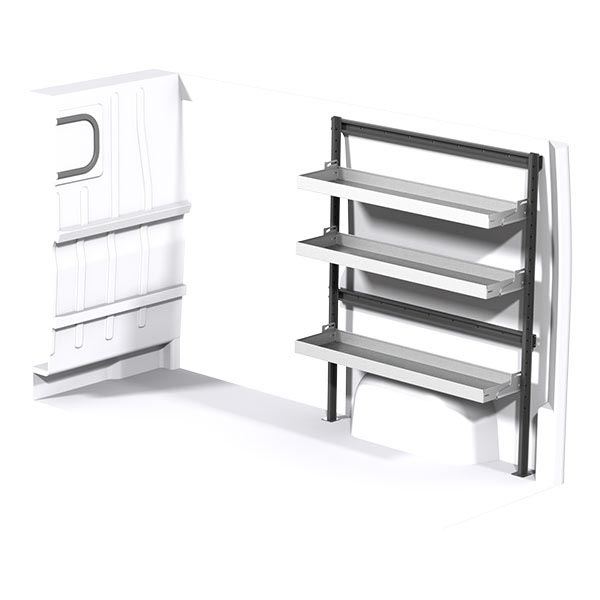 Equipamiento metálico lado derecho équipement pour utilitaire Citroen Jumper II 2006 
