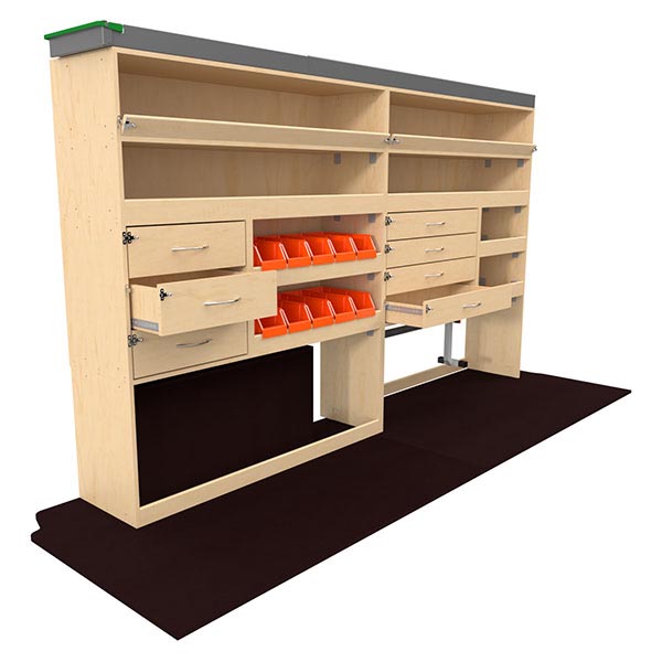 Módulo de equipamiento Optipro lado izquierdo équipement pour utilitaire Opel MoVano C 2021 