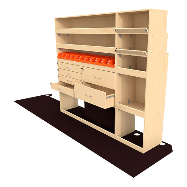 Módulo de equipamiento Optipro lado derecho équipement pour utilitaire Iveco Daily III 2014 