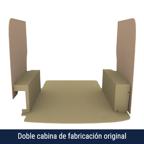 Panelado de madera Essential aglomerado + MDF / Puertas traseras incluidas équipement pour utilitaire Volkswagen Transporter 61 