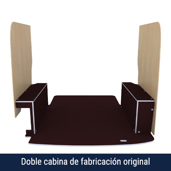 Panelado de madera Premium en contrachapado antideslizante équipement pour utilitaire Volkswagen Transporter 61 