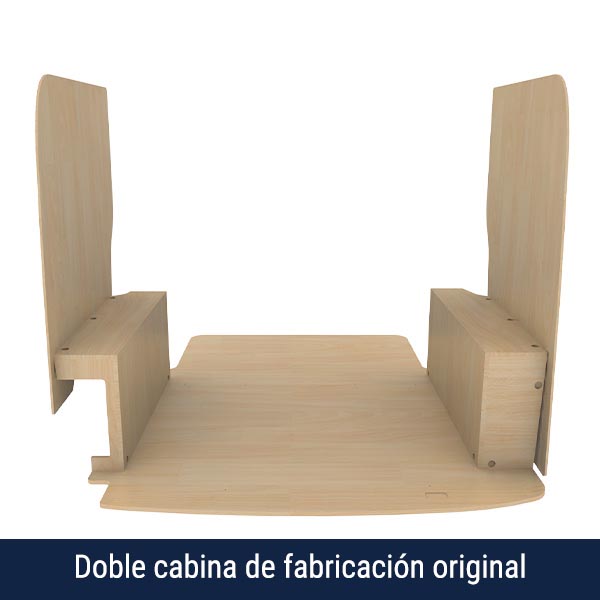 Panelado de madera Pro en contrachapado bruto équipement pour utilitaire Volkswagen Transporter 61 