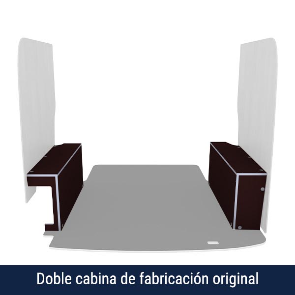 Cubre pasos de rueda de contrachapado antideslizante équipement pour utilitaire Volkswagen Transporter 61 