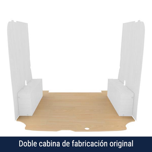 Suelo de contrachapado en bruto équipement pour utilitaire Ford Custom 2013 