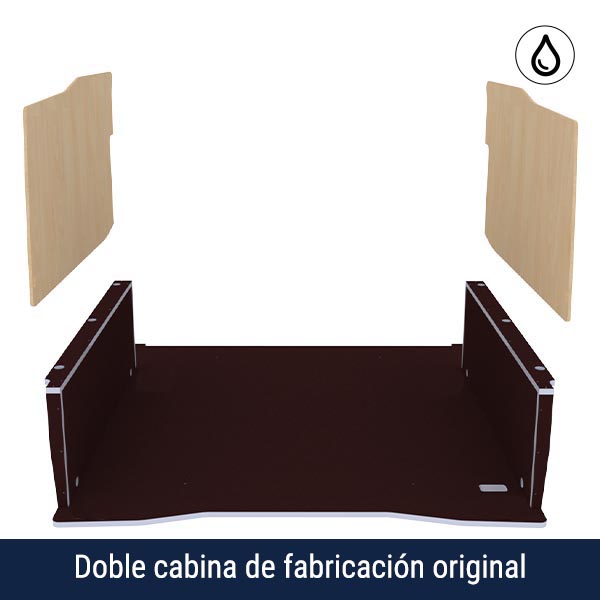 Panelado de madera Excellencia en contrachapado antideslizante + barnizado équipement pour utilitaire Peugeot Partner III 2018 