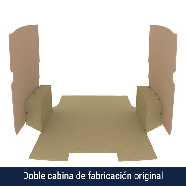 Panelado de madera Essential aglomerado + MDF / Puertas traseras incluidas équipement pour utilitaire Opel VIVaro C 2019 