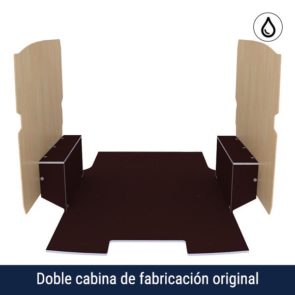 Panelado de madera Excellencia en contrachapado antideslizante + barnizado équipement pour utilitaire Opel VIVaro C 2019 