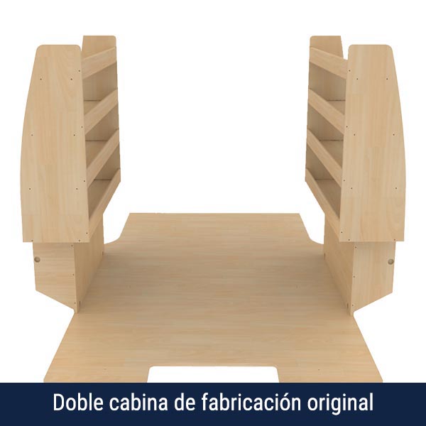 Equipamiento interior madera Optimum Pro en contrachapado bruto équipement pour utilitaire Opel VIVaro C 2019 