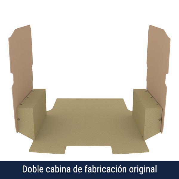 Panelado de madera Essential aglomerado + MDF / Puertas traseras incluidas équipement pour utilitaire Opel VIVaro C 2019 