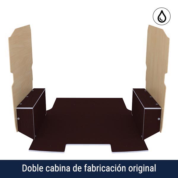 Panelado de madera Excellencia en contrachapado antideslizante + barnizado équipement pour utilitaire Opel VIVaro C 2019 