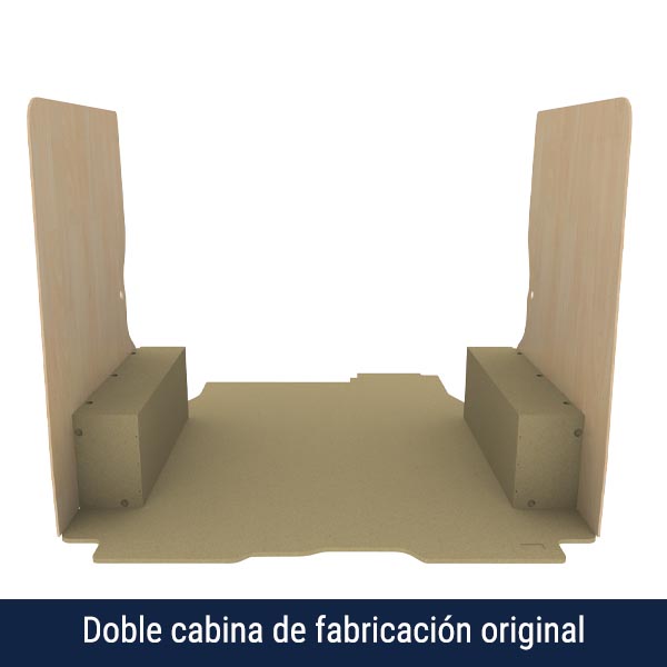 Panelado de madera Essential aglomerado + MDF / Puertas traseras incluidas équipement pour utilitaire Nissan Primastar 2021 