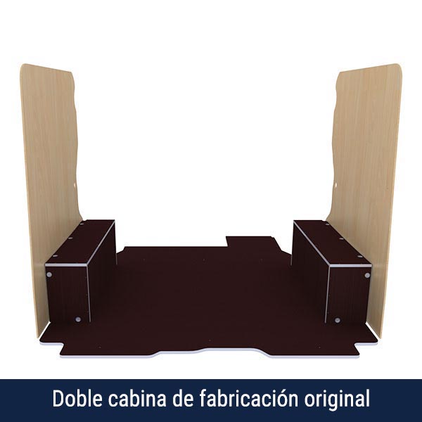 Panelado de madera Premium en contrachapado antideslizante équipement pour utilitaire Nissan Primastar 2021 