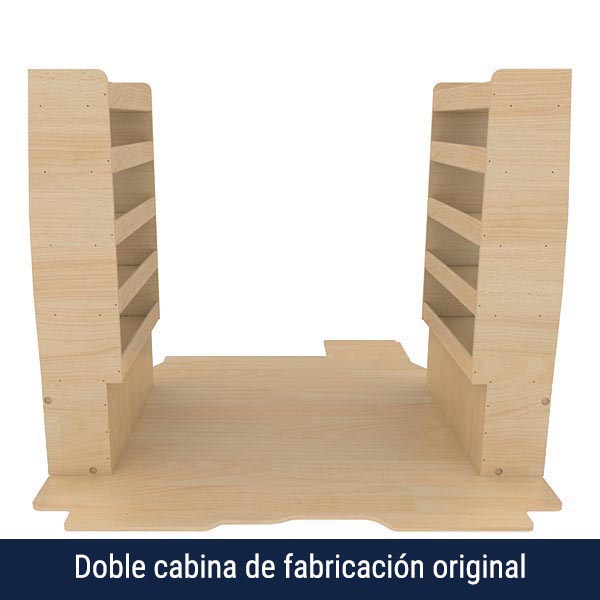 Equipamiento interior madera Optimum Pro en contrachapado bruto équipement pour utilitaire Nissan Primastar 2021 