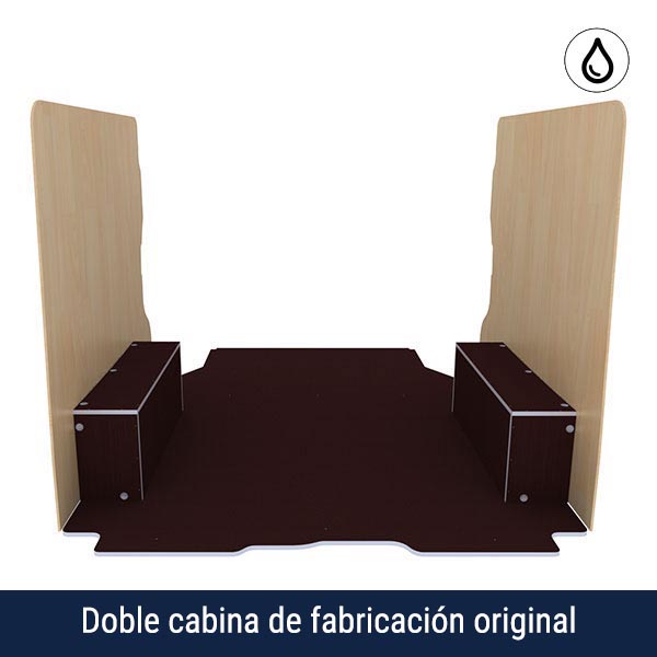 Panelado de madera Excellencia en contrachapado antideslizante + barnizado équipement pour utilitaire Nissan Primastar 2021 