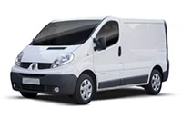 Véhicule utilitaire Renault Trafic 3 van gabarit L1H1 blanc
